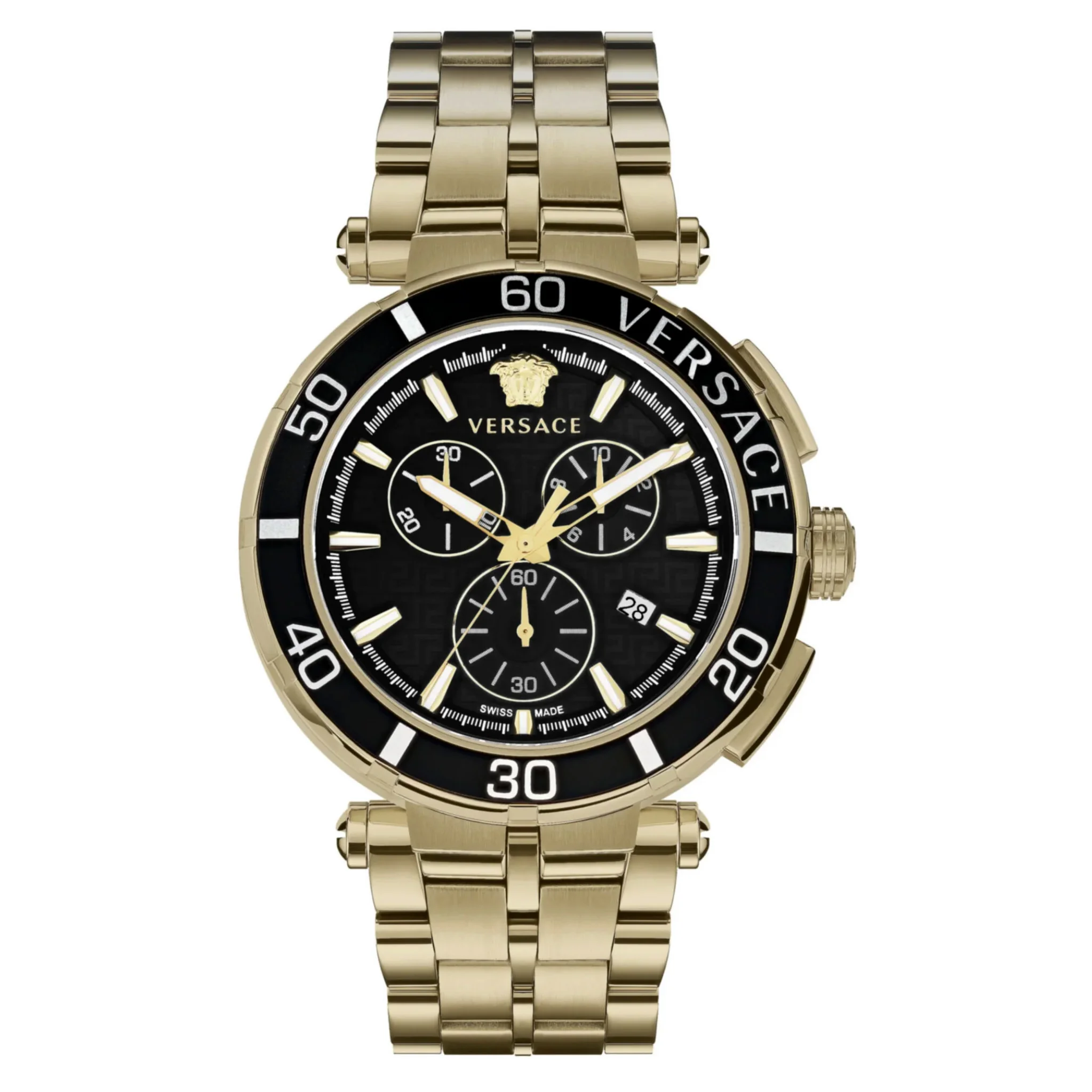 Versace VE3L00522 Greca Chrono men's watch 45 mm