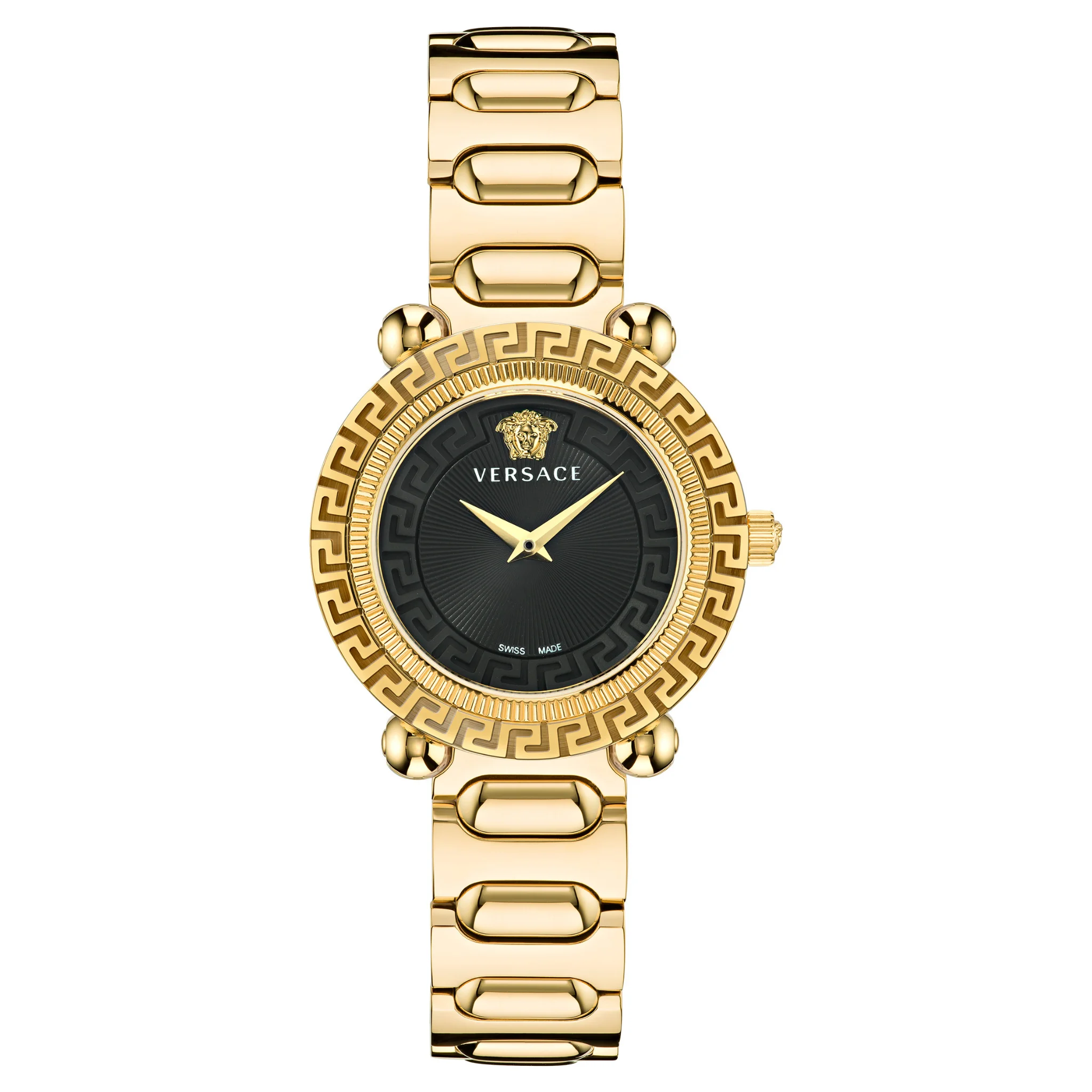 Versace Ladies Greca Twist Gold-Tone Watch VE6I00523