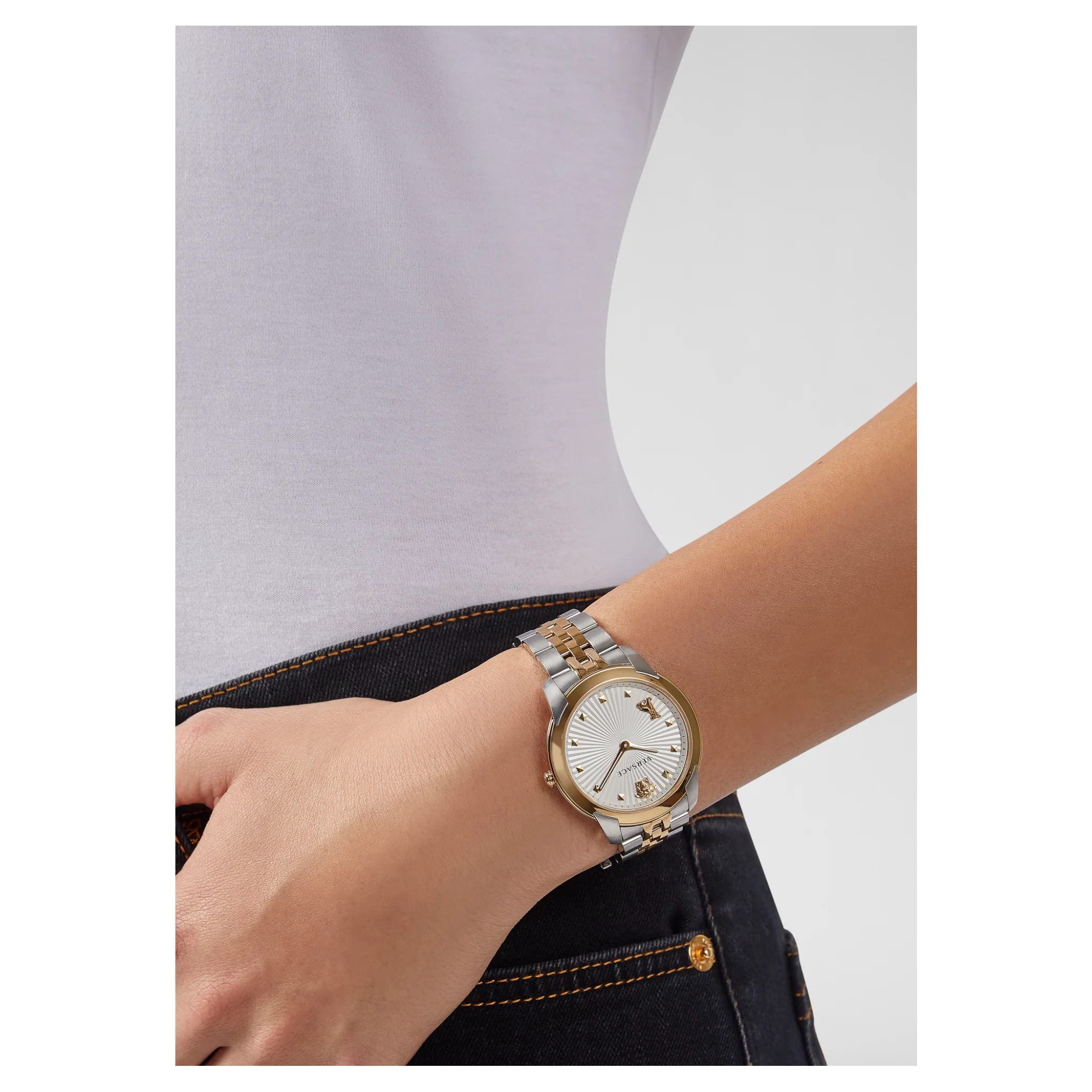 Versace VELR00519 Audrey Quartz Silver Dial Ladies