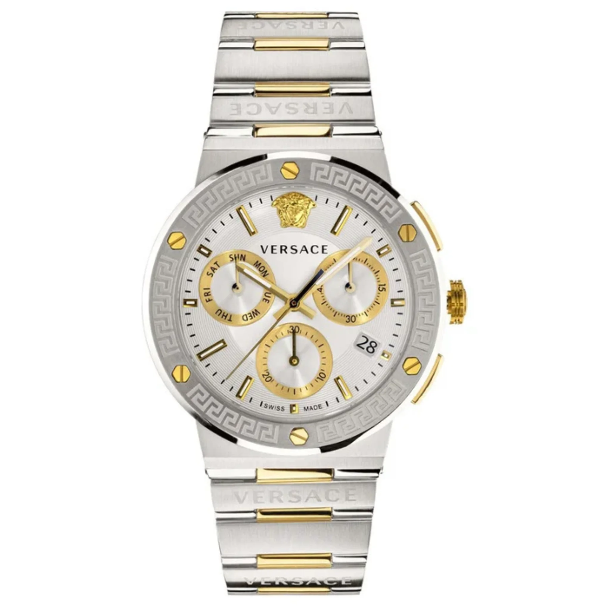 Versace VEZ900321 Greca Logo Chronograph Watch for Men