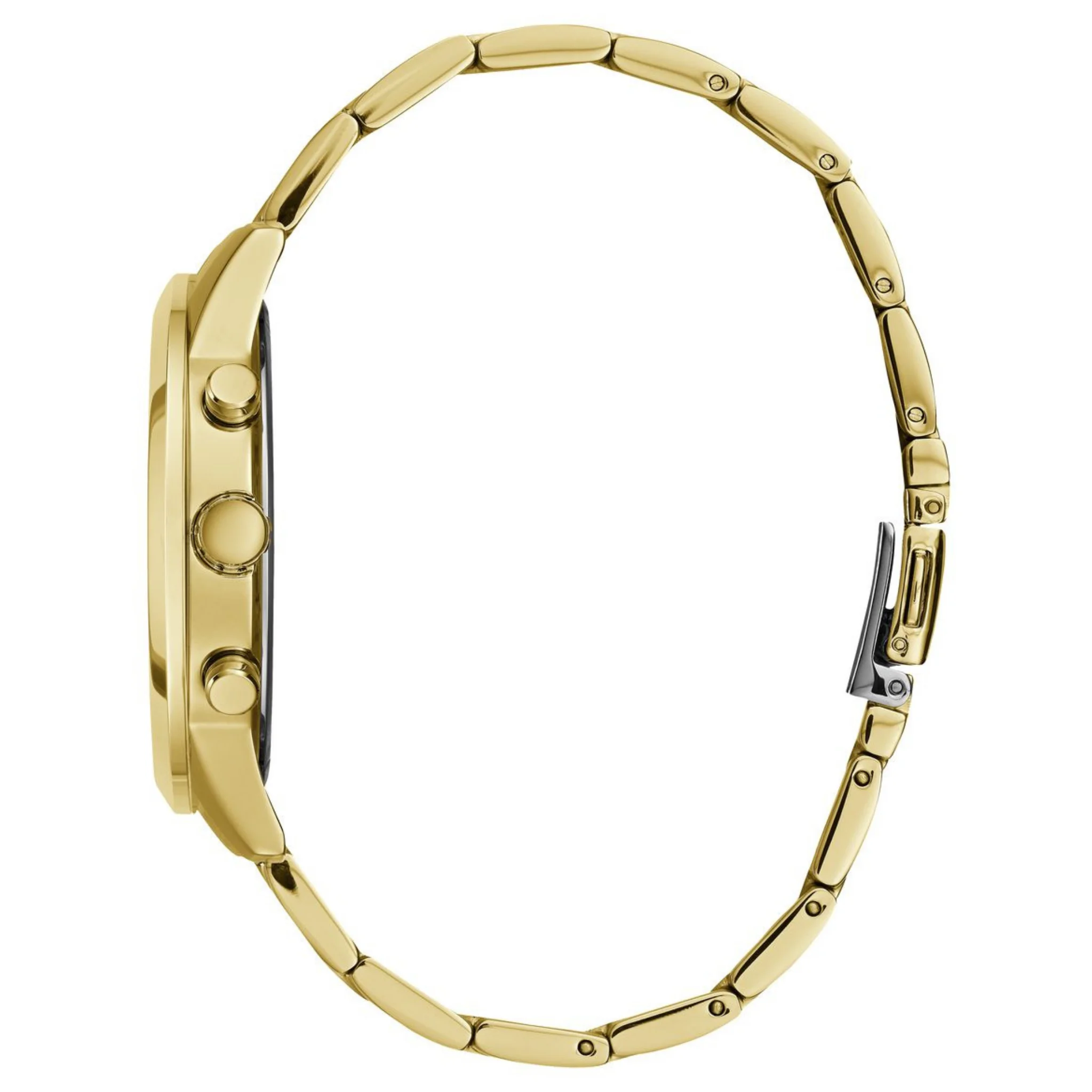 GUESS Analog Champagne Dial Women's Watch-W1070L2