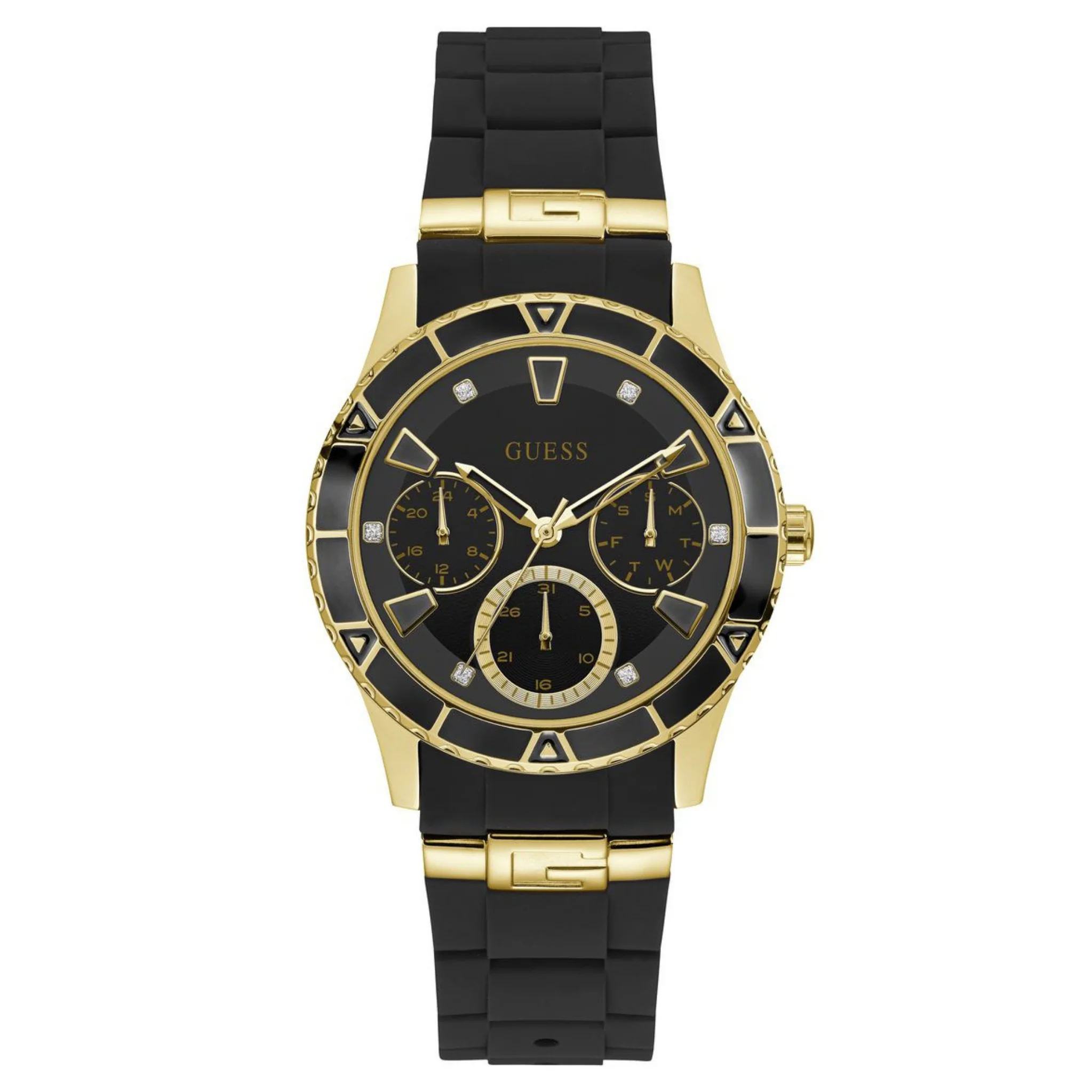GUESS Analog Black Dial Women's Watch-W1157L1