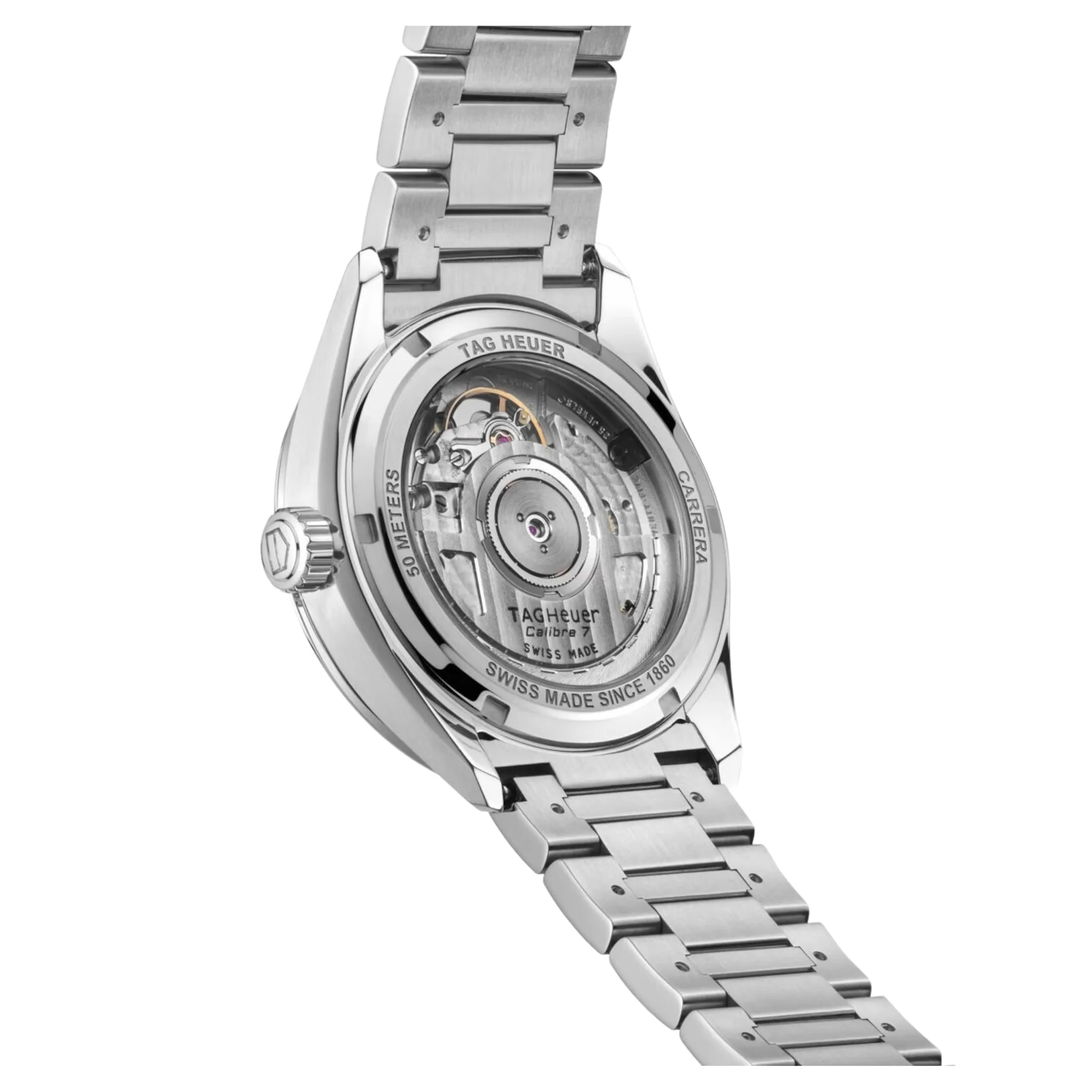 TAG Heuer Carrera Automatic Green Dial Steel Women's Watch-WBN2312.BA0001