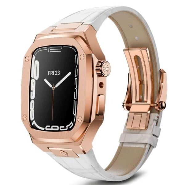 Golden Concept CL Rose Gold Case Cover for Apple Watch 41 MM WC-CL41-RG-WH