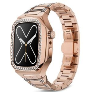 Golden Concept EVD Iced Rose Gold Apple Watch 41 MM WC-EVDI41-RG