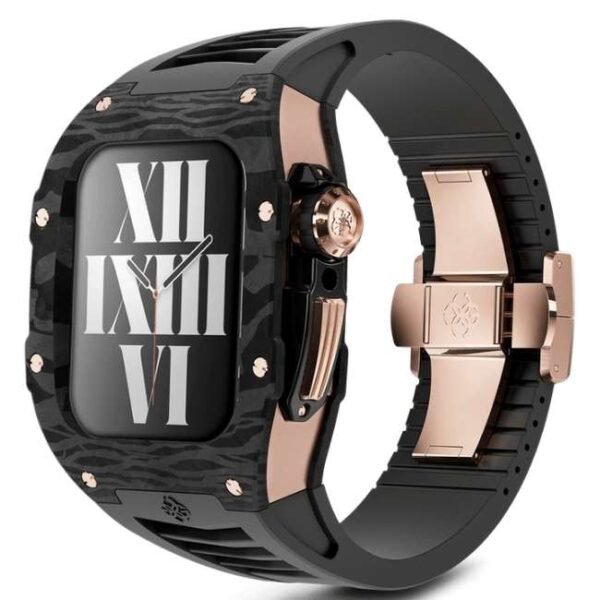 Golden Concept RSC ONYX BLACK Apple Watch 41 MM WC-RSC41-RG-BK