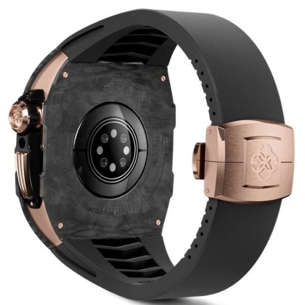 Golden Concept RSC ONYX BLACK Apple Watch 41 MM WC-RSC41-RG-BK - TGTLuxe