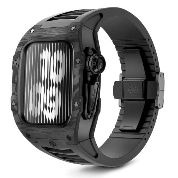 Golden Concept RSCII Black on Black Apple Watch 45 MM WC-RSCII45-BK-BK