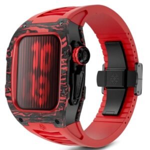 Golden Concept RSCII Rosso Corsa Apple Watch 45 MM WC-RSCII45-BK-RE