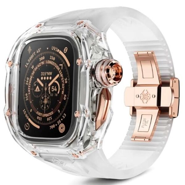 Golden Concept Crystal Rose RSTR49 For Apple Watch Ultra 49 MM WC-RSTR49-CR