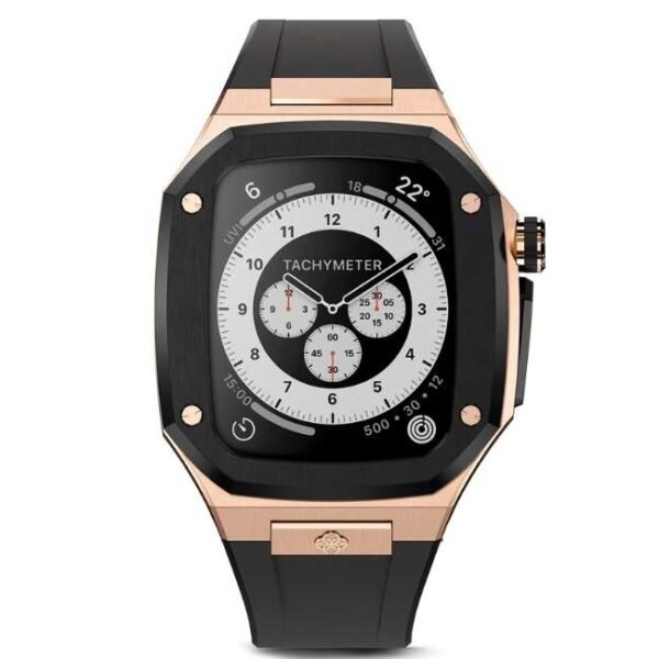Golden Concept SP Rose Gold Case Cover for Apple Watch 41 MM WC-SP41-RG-BK