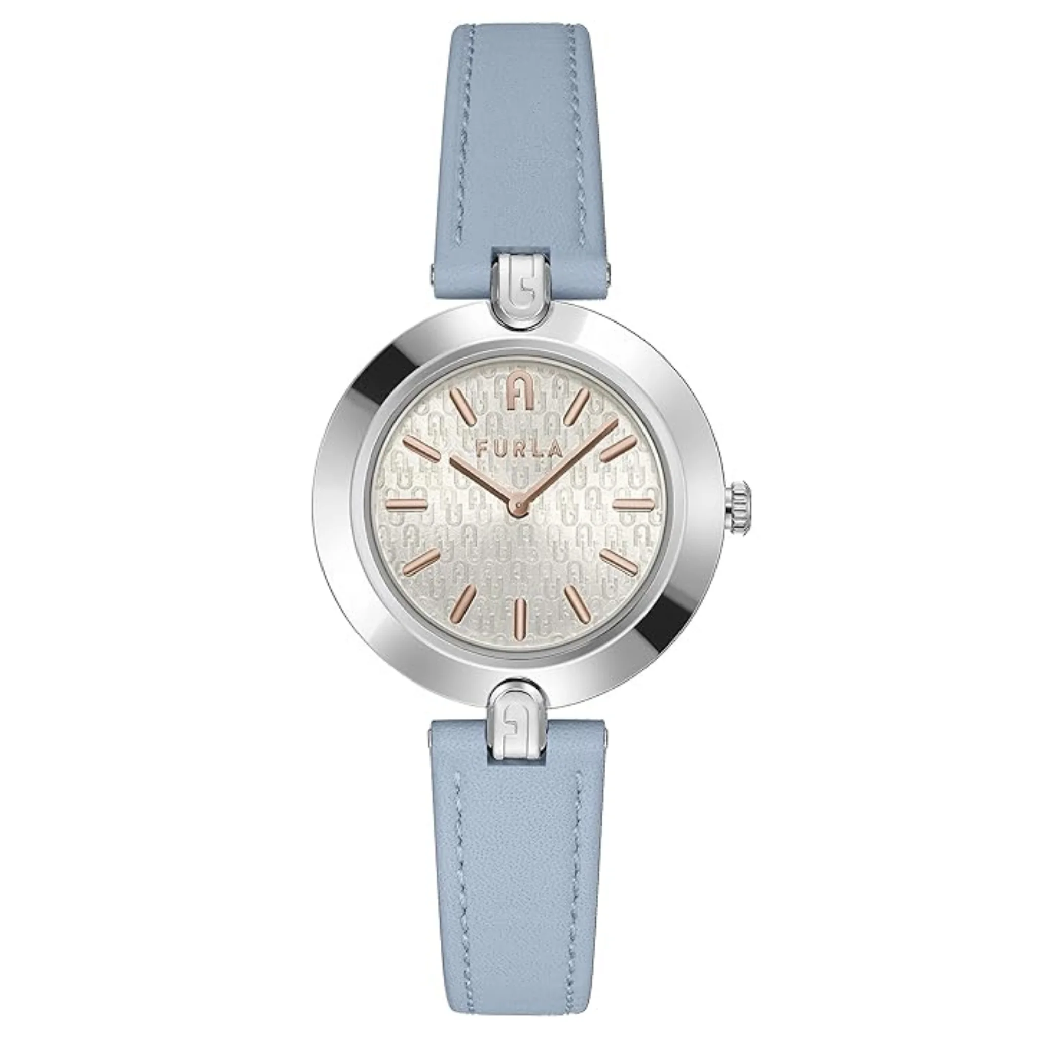 Furla Milano Analog Silver Dial Women's Watch-WW00002001L1