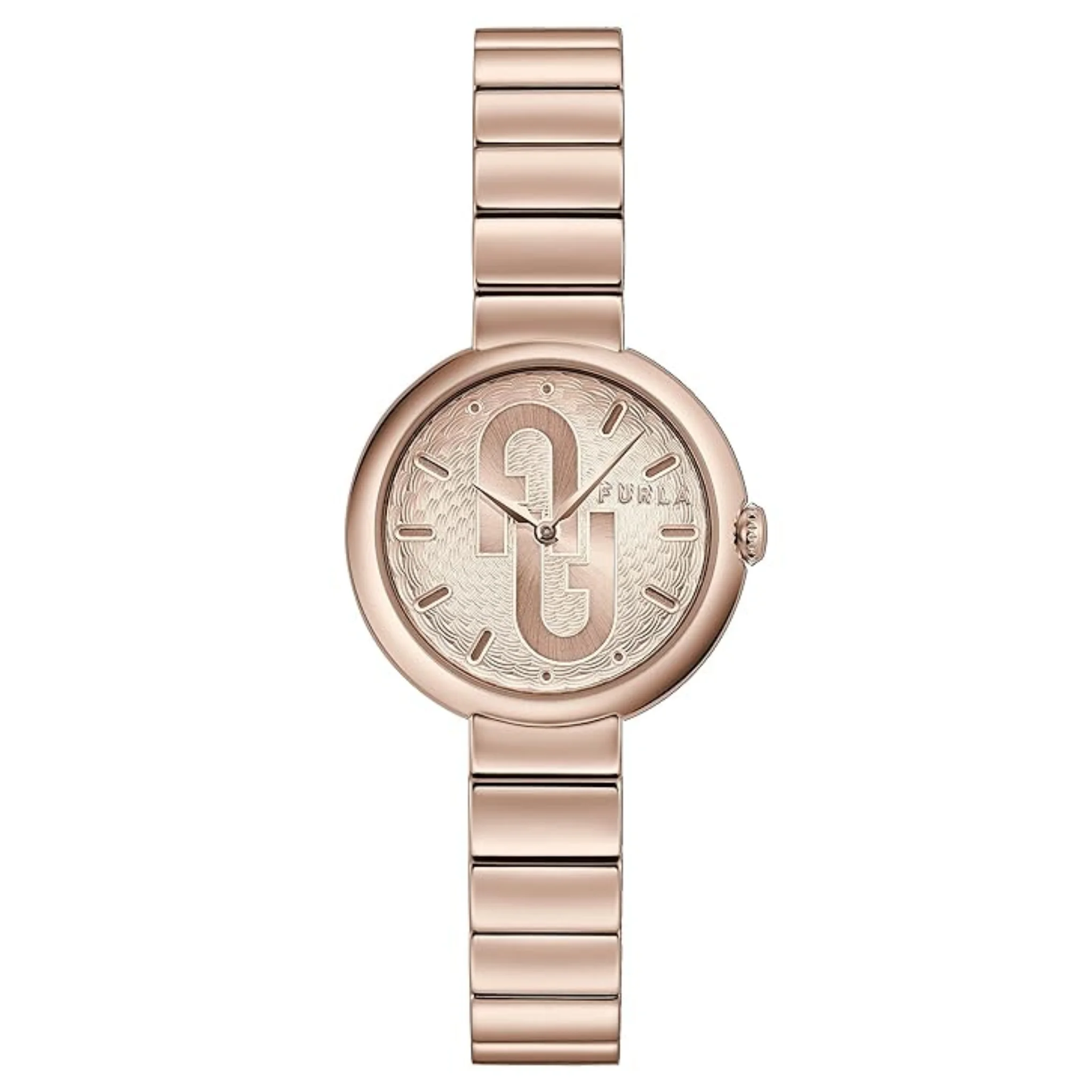 Furla Bubble Analog Beige Dial Women's Watch-WW00005010L3