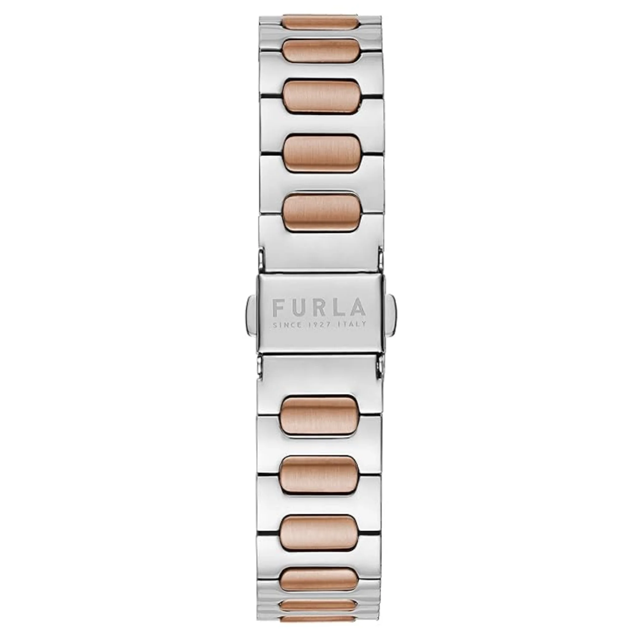 Furla Block Analog Silver Dial Women's Watch-WW00011004L5