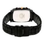 Titan Quartz Chronograph Black Dial Stainless Steel Strap Watch for Men-1660KM01