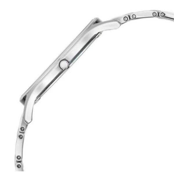 Titan Edge Quartz Analog with Date Silver Dial Stainless Steel Strap Watch for Men-1683SM01