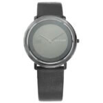 Titan Quartz Analog Anthracite Dial Leather Strap Watch for Men-1778NL01