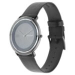 Titan Quartz Analog Anthracite Dial Leather Strap Watch for Men-1778NL01