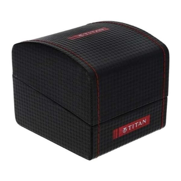 Titan Karishma Radiance Champagne Dial Analog Watch for Men-1825YM08