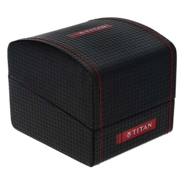 Titan Maritime Anthracite Dial Chronograph Stainless Steel Strap watch for Men-1832KM01