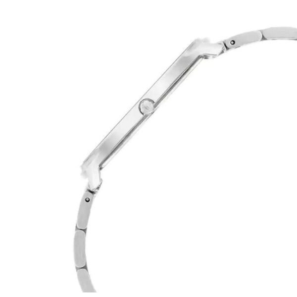 Titan Edge Metal Silver Dial Stainless Steel Strap Watch for Men-1843SM02
