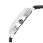 Titan Sapphire Quartz Multifunction Silver Dial Leather Strap Watch for Men-1874SL04