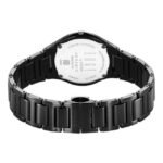 Titan Edge Ceramic Quartz in Glossy Black with Diamonds and Rich Mother of Pearl Dial Watch for Women-2653NC02