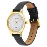 Titan Karishma White Dial Analog Leather Strap watch for Women-2679YL01
