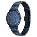 Titan Edge Metal Ladies Allure Quartz Analog Rich Mother Of Pearl Dial Stainless Steel Strap Watch For Women-2734QM02