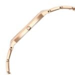 Titan Edge Metal Ladies Allure Quartz Analog Rich Mother Of Pearl Dial Stainless Steel Strap Watch For Women-2734WM01