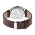 Fastrack Stunners Quartz Analog Red Dial Leather Strap Watch for Guys-3255SL01