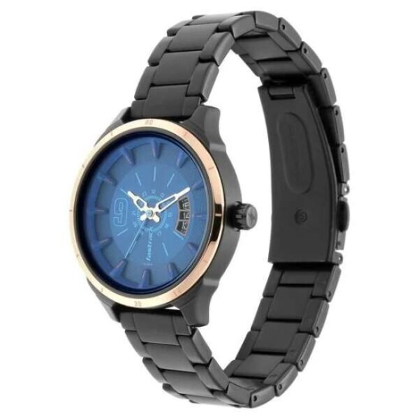 Fastrack All Nighters Quartz Analog Blue Dial Stainless Steel Strap Watch for Girls-6187KM02