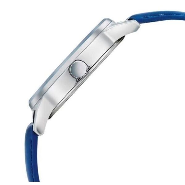 Fastrack Space Rover Quartz Analog Blue Dial Leather Strap Watch for Girls-6192SL02