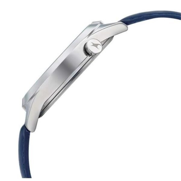 Fastrack Space Rover Quartz Analog Purple Dial Leather Strap Watch for Girls-6193SL01