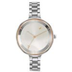 Fastrack Stunners Quartz Analog Silver dial Stainless Steel Strap Watch for Girls-6265SM02