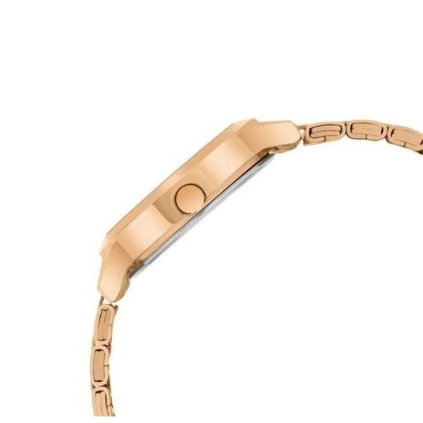 Fastrack Stunners Quartz Analog Rose Gold dial Stainless Steel Strap Watch for Girls-6267WM01