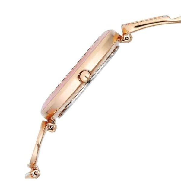 Titan Raga New You Quartz Analog Mother Of Pearl Dial Rose Quartz stone Strap Watch for Women-95196WM01