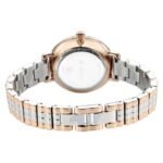 Titan Aura Quartz Analog Silver Dial Stainless Steel Strap Watch for Women-95244KM01