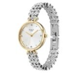 Titan Raga Showstopper Quartz Analog Silver Dial Metal Strap Watch for Women-95262BM01