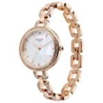 Titan Raga Showstopper Quartz Analog Mother Of Pearl Dial Metal Strap Watch for Women-95272WM01