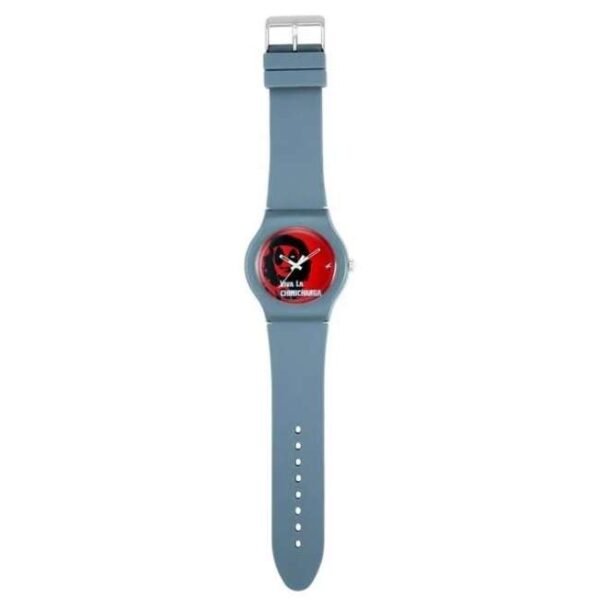 Fastrack Deadpool Quartz Analog Bicolour Dial Silicone Strap Unisex Watch-9915PP77
