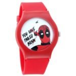 Fastrack Deadpool Quartz Analog Bicolour Dial Silicone Strap Unisex Watch-9915PP79