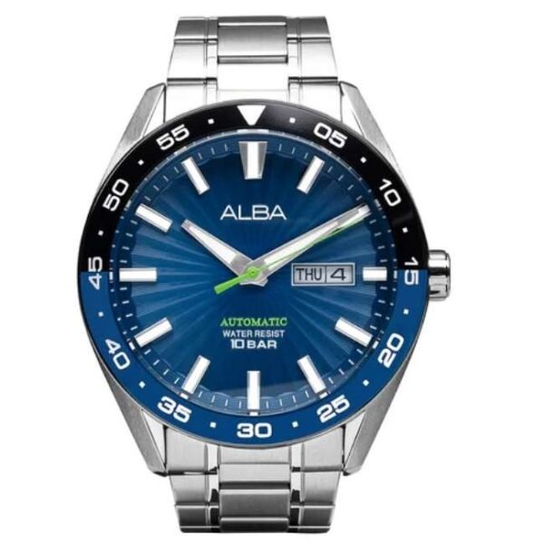 Alba 44 mm Automatic Blue  Watch A3B003X1