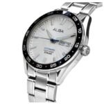 Alba 44 mm Automatic White Watch A3B011X1