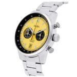 Alba Gold Black Dial Chronograph Watch - A4B003X1