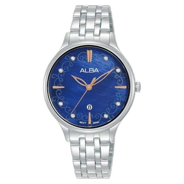 Alba 32 mm Quartz Blue  Watch AH7CR5X1