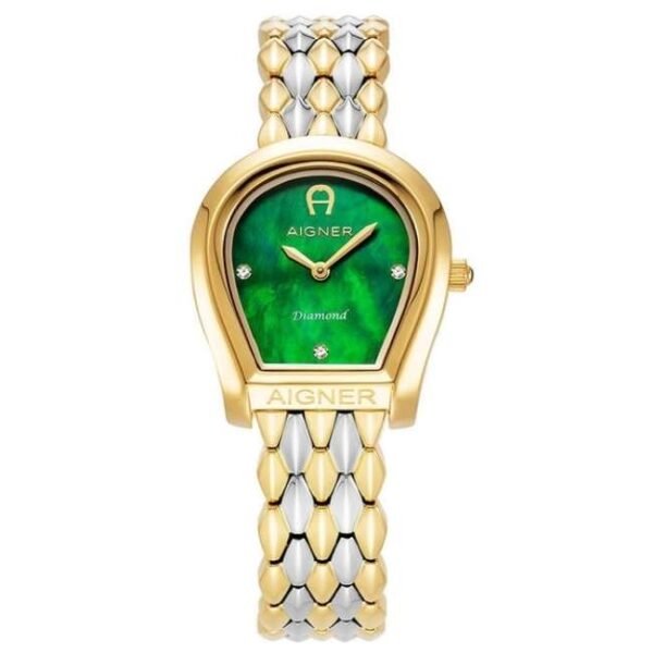 Aigner Bitonto Diamond 28 MM Dial Stainless Steel Watch for Women - AIAGW231003W