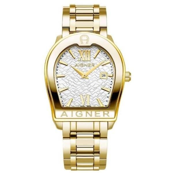 Aigner Verona Due 39 MM Dial Stainless Steel Watch for Men - AIAGW260005W