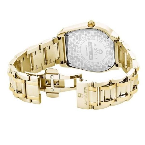 Aigner Verona Due 39 MM Dial Stainless Steel Watch for Men - AIAGW260005W