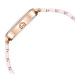 Anne Klein Quartz Analog Pink Dial Rose Gold With Pink Ceramic Strap Watch For Women-AK3996RGLP